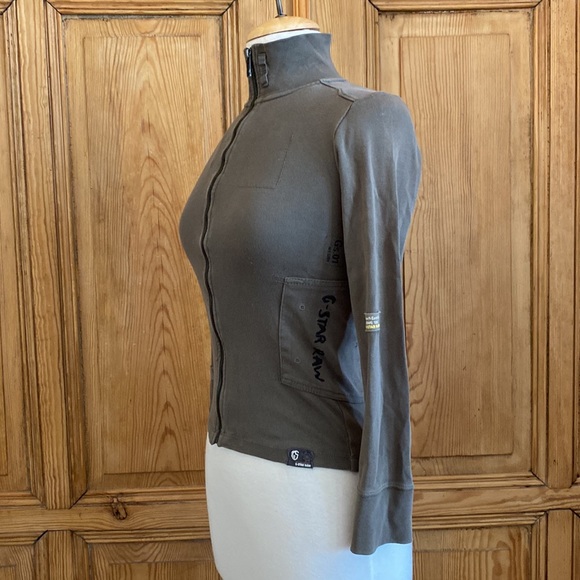 G-start Raw. Woman’s zip-up shirt . - Picture 2 of 9